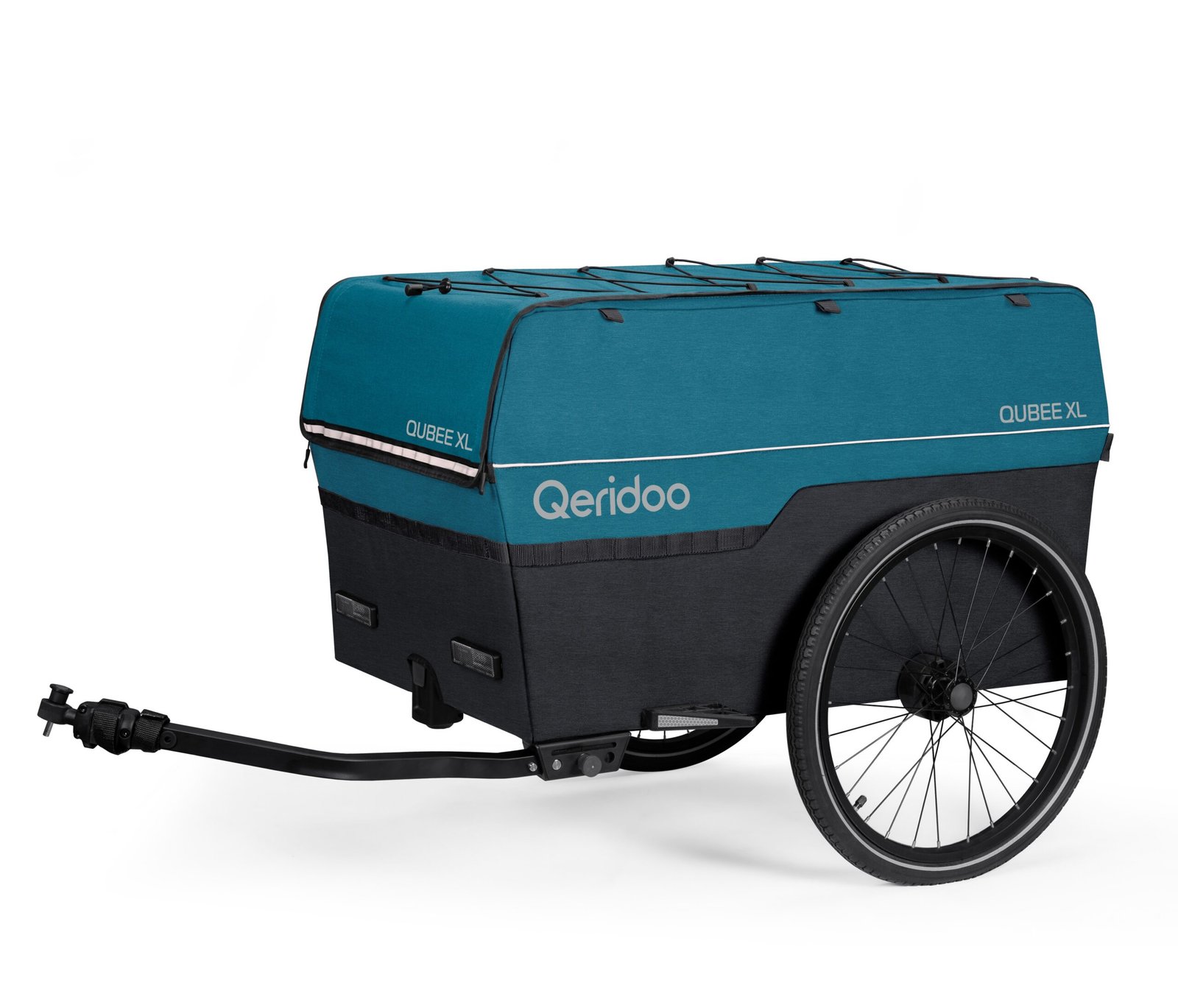 Qeridoo Qubee XL Lastenanhänger, Grey