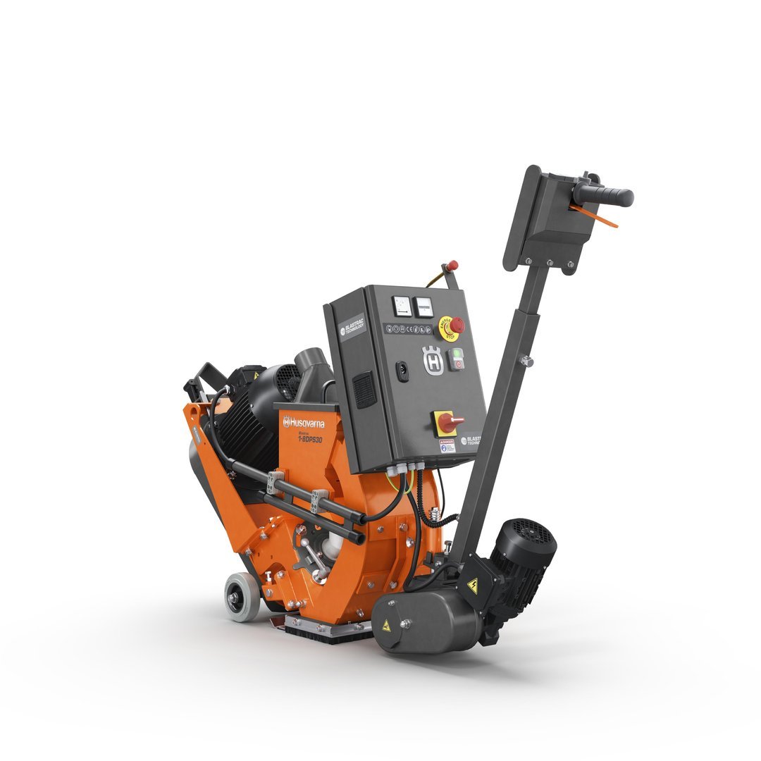 Husqvarna 1-8 DPS30 Kugelstrahlmaschine für Beton und Asphalt