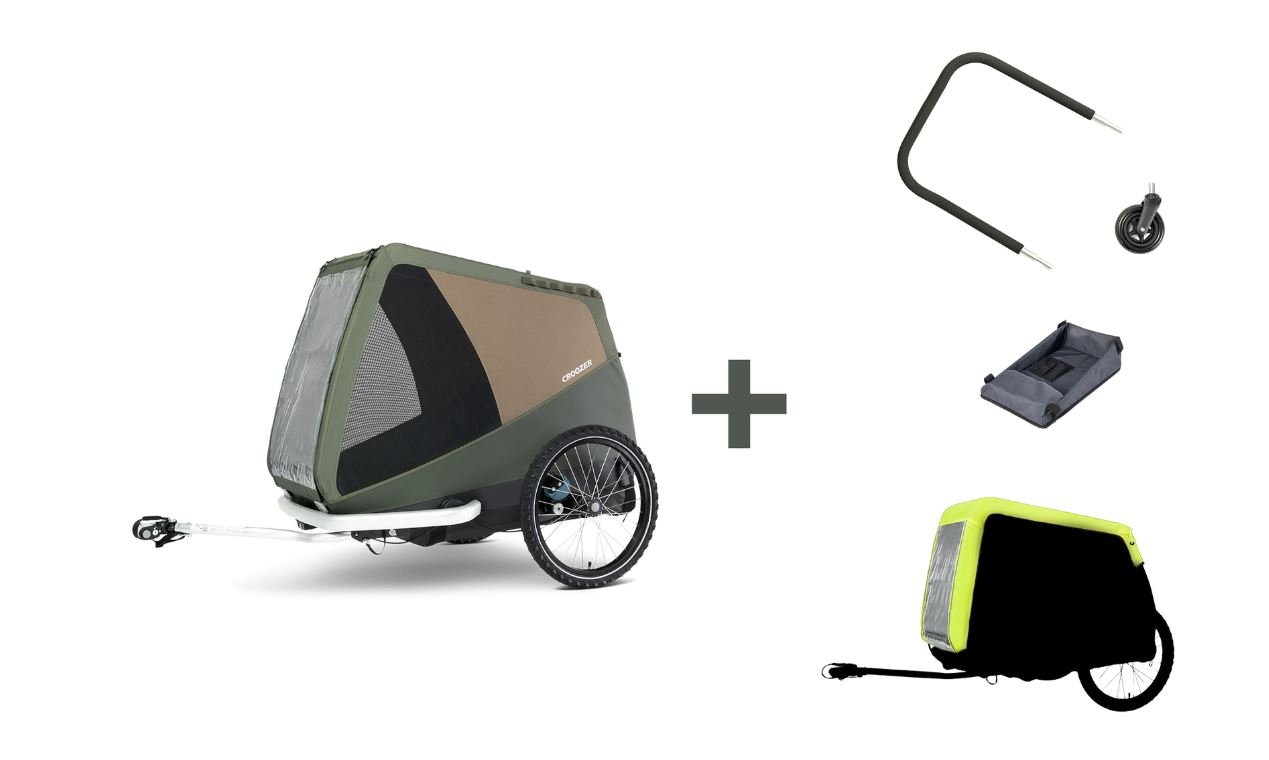 Croozer Dog Tammo Happy Walk Vorteilspaket für Hundeanhänger