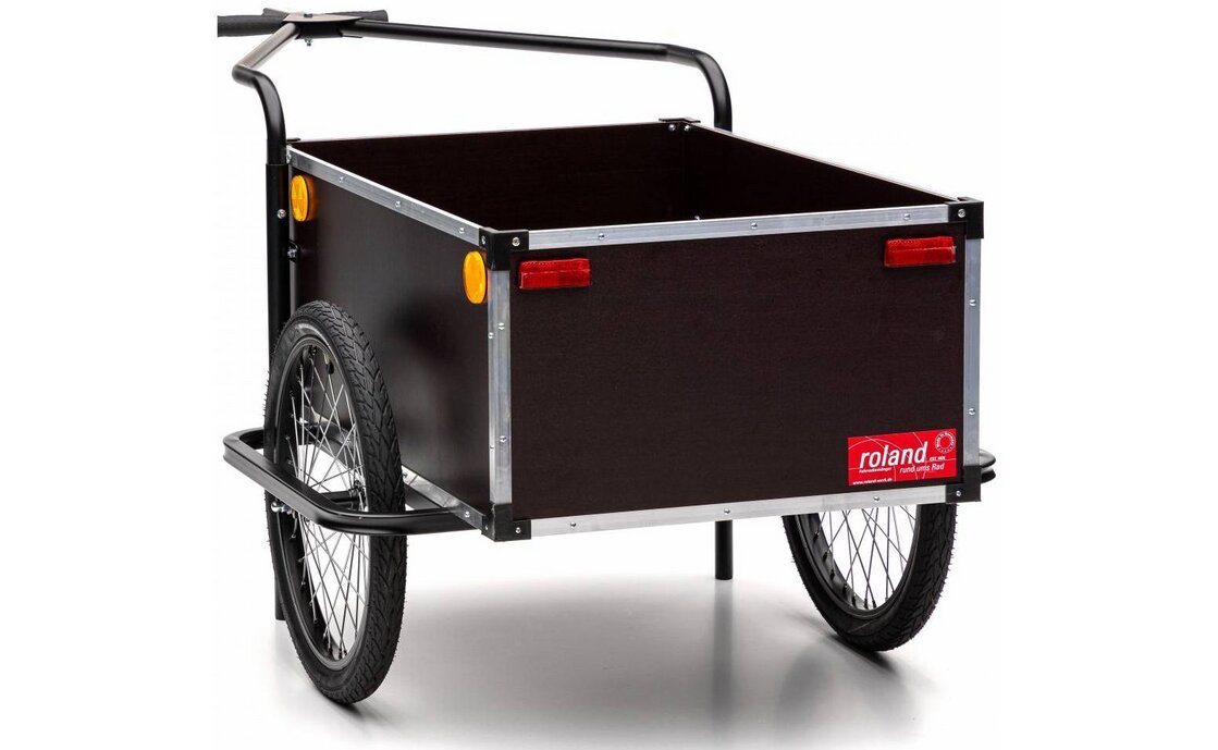 Roland Jumbo höhenverstellbarer Fahrrad-Transportanhänger mit Doppeldeichsel
