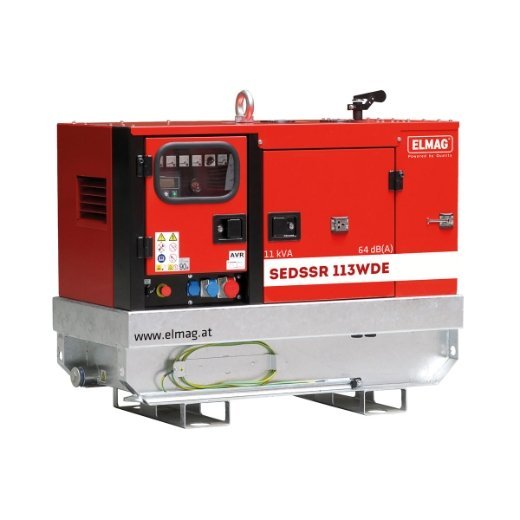 Elmag Diesel-Stromerzeuger SEDSSR 113WDE-AVR-DSE4520 mit AVR