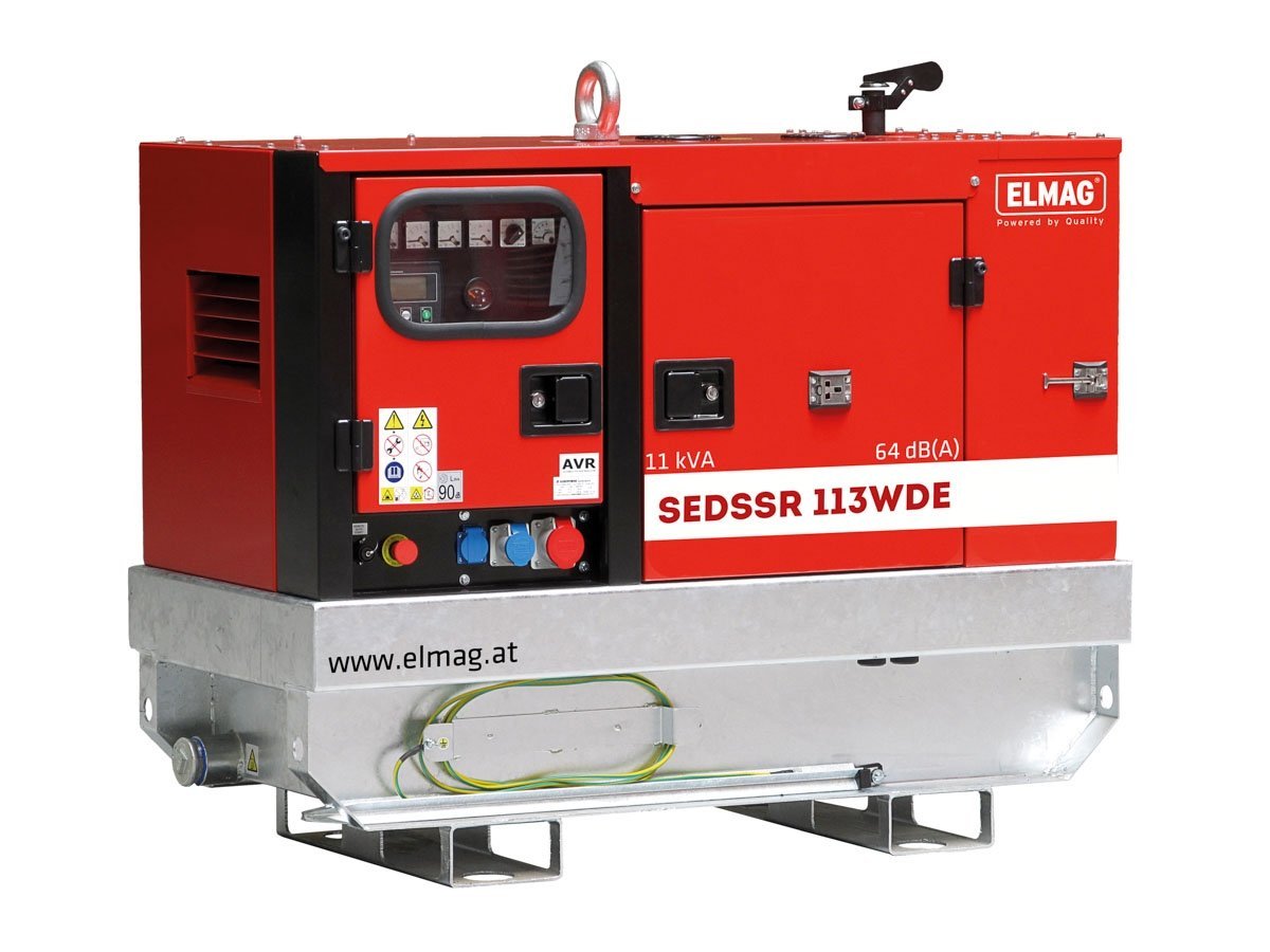 Elmag Diesel-Stromerzeuger SEDSSR 113WDE-AVR-DSE4520 mit AVR – Bild 3