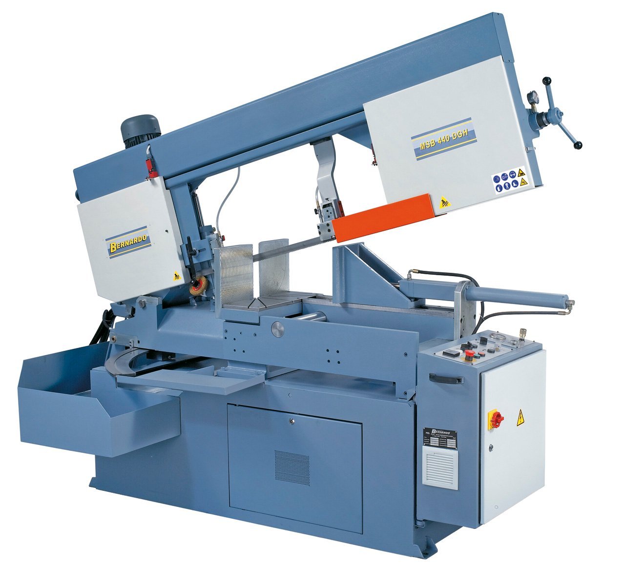 Bernardo halbautomatische Doppelgehrungsbandsäge MSB 440 DGH