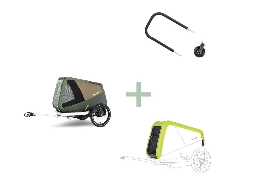 Croozer Flex & Go Dog Enna Vorteilspaket