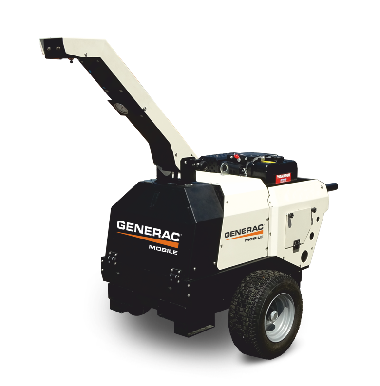 GENERAC Dust Fighter DF Powerjet 30 - dieselbetriebenes Staubbindesystem