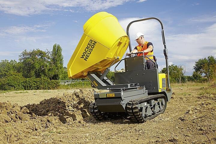 Wacker Neuson DT15 – Raupentransporter mit Drehkippmulde, 1.500 kg – Bild 2
