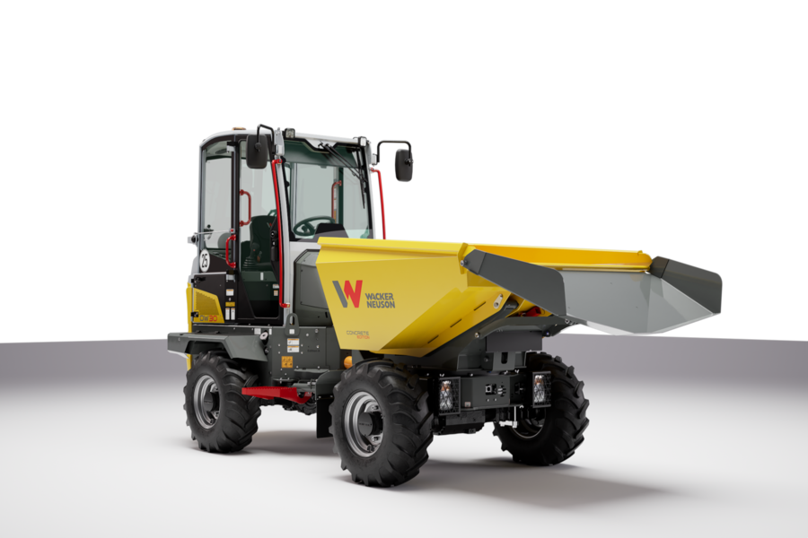 Wacker Neuson DW30-2 – Raddumper mit Betonmulde, 3.000 kg