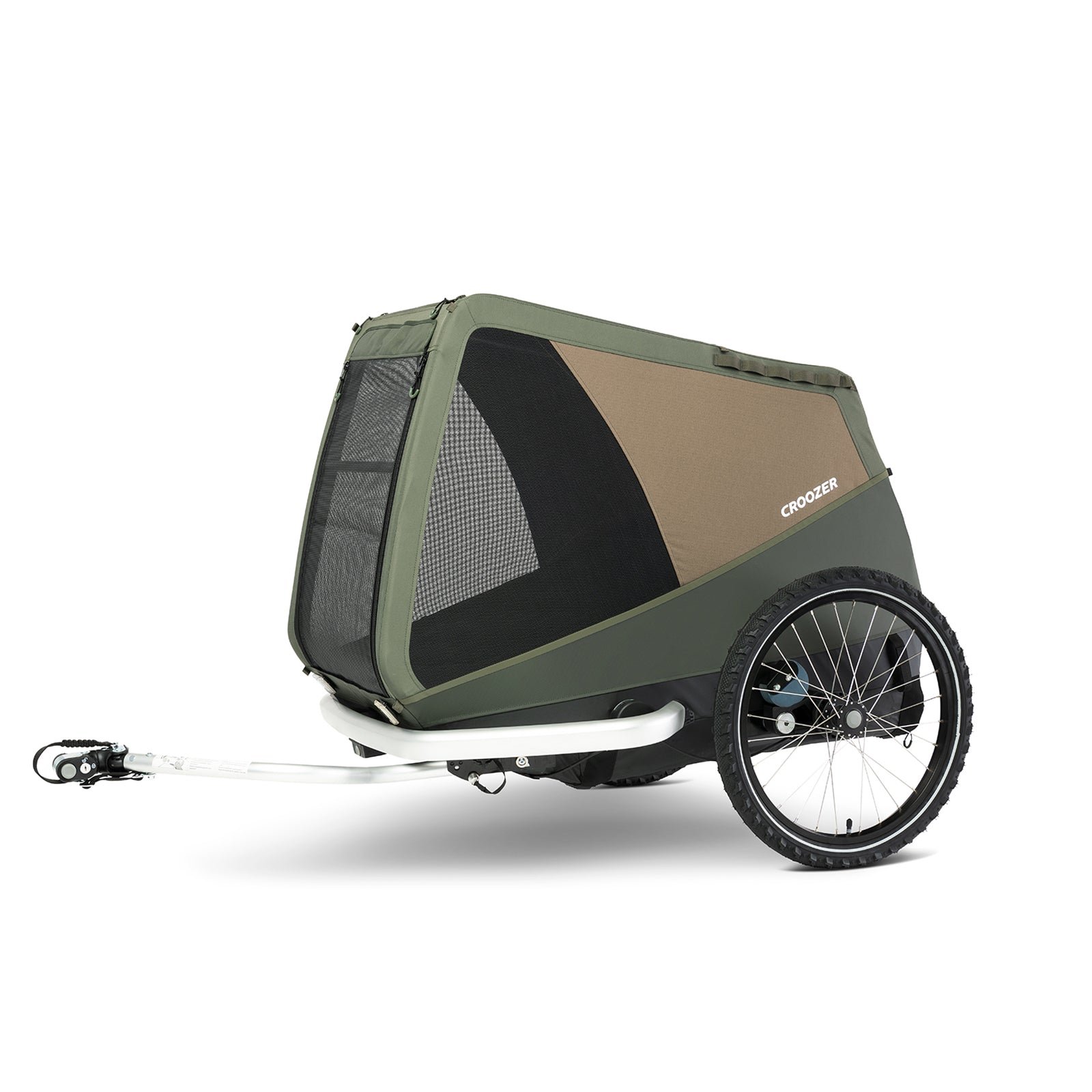 Croozer Dog Mikke Hunde-Fahrradanhänger – Moss Green