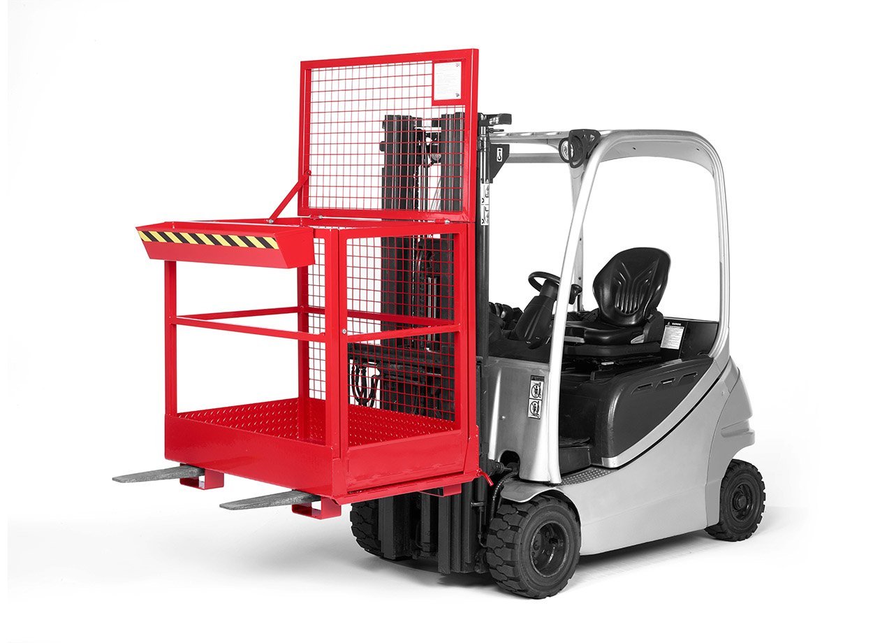 Hanse Lifter RR Arbeitskorb RAK, RAL 5018 Türkisblau, stabil