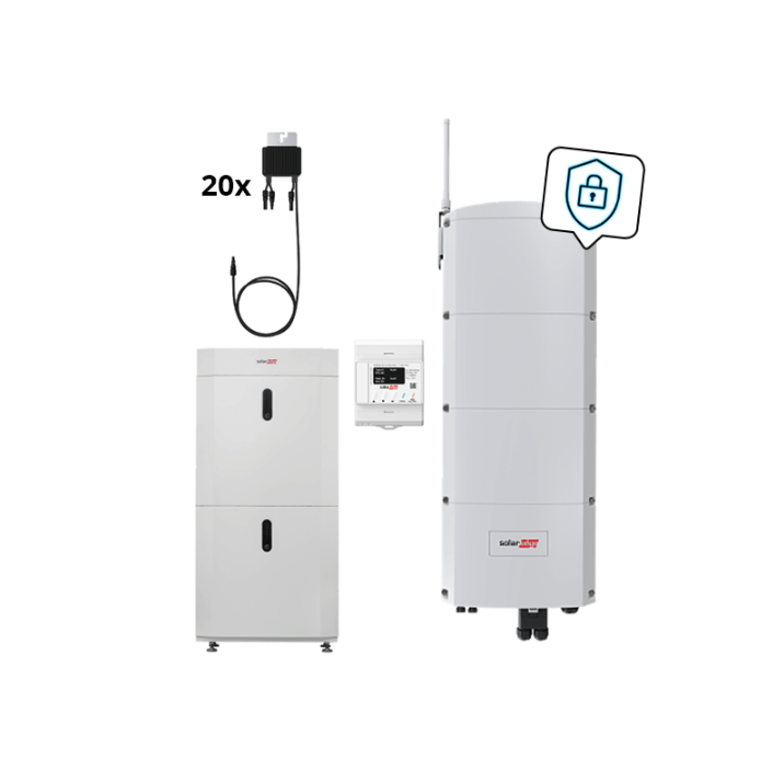 SolarEdge Single Kit 8 kW mit 9,7 kWh für CH als Komplettset
