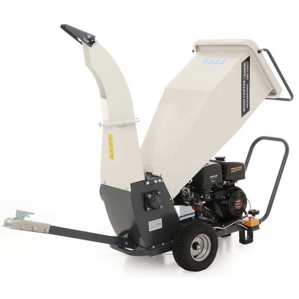 BlackStone GBD-1500 L Profi-Benzinhäcksler mit Loncin-Motor 15 PS