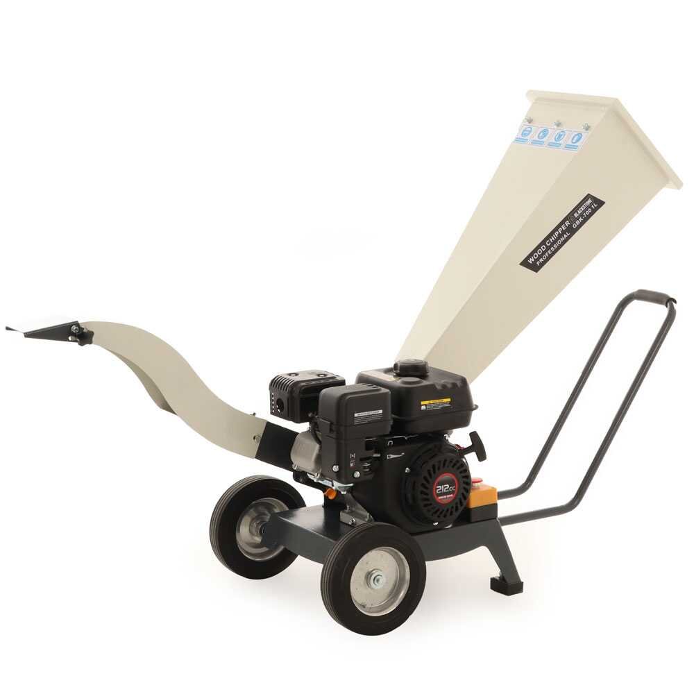 BlackStone GBK 600 Benzin-Häcksler mit 7 PS Benzinmotor