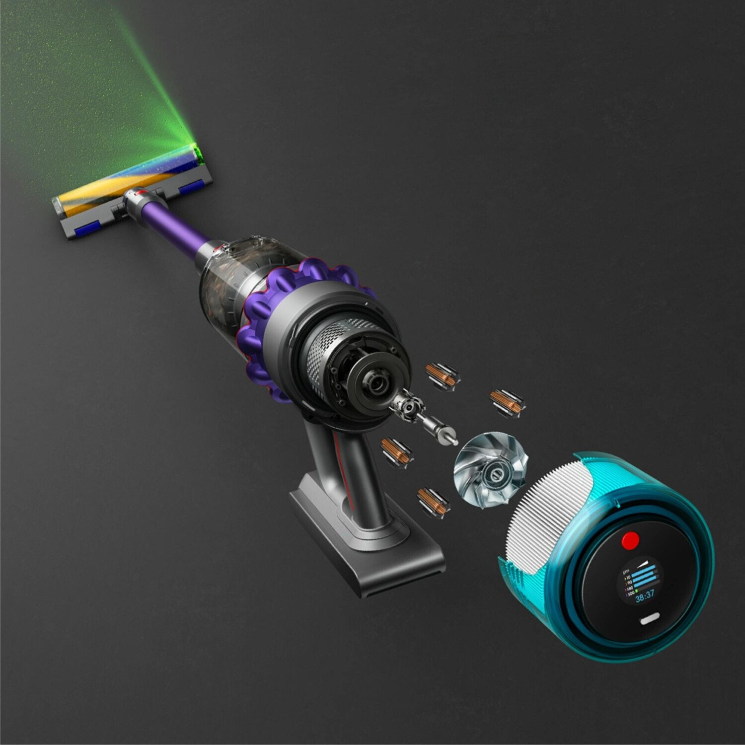 Dyson Gen5 Detect, Grey/Purple – Bild 4