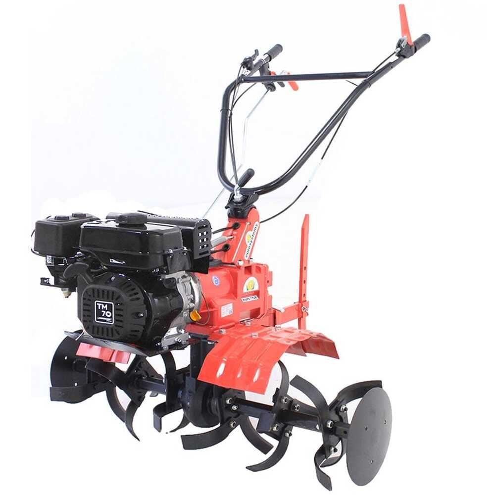 Eurosystems Euro 102 Motorhacke/Gartenfräse mit Loncin TM 70 Benzinmotor