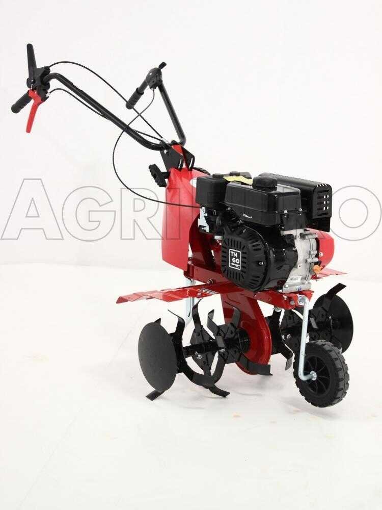 Eurosystems Euro5 EVO Motorhacke/Gartenfräse mit Loncin TM 60 OHV Benzinmotor, 1+1 Gänge – Bild 4