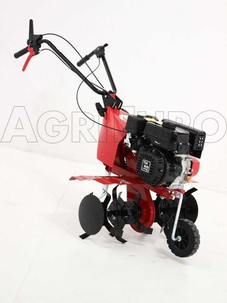 Eurosystems Euro5 EVO Motorhacke/Gartenfräse mit Loncin TM 60 OHV Benzinmotor, 1+1 Gänge – Bild 6