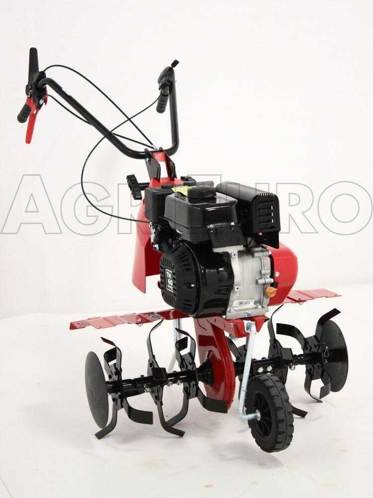 Eurosystems Euro5 EVO Motorhacke/Gartenfräse mit Loncin TM 60 OHV Benzinmotor, 1+1 Gänge – Bild 5