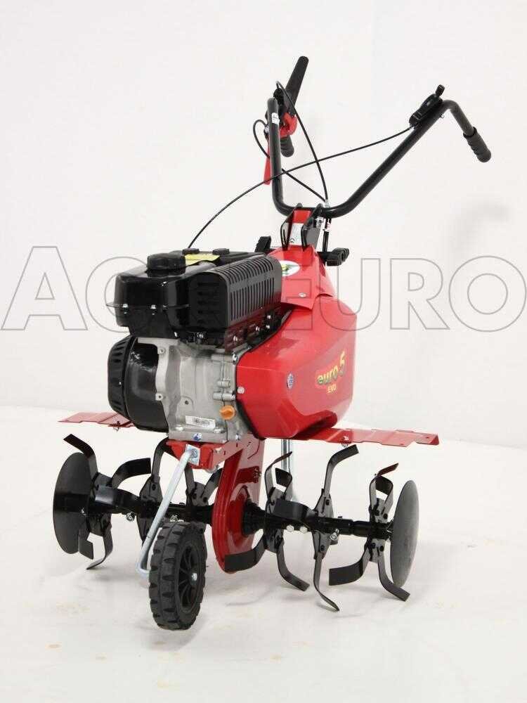Eurosystems Euro5 EVO Motorhacke/Gartenfräse mit Loncin TM 60 OHV Benzinmotor, 1+1 Gänge – Bild 9