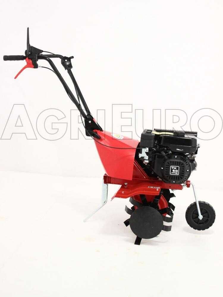 Eurosystems Euro5 EVO Motorhacke/Gartenfräse mit Loncin TM 60 OHV Benzinmotor, 1+1 Gänge – Bild 8