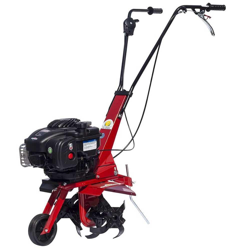 Eurosystems La Zappa Motorhacke und Gartenfräse mit 450 E-Reihe OHV Benzinmotor