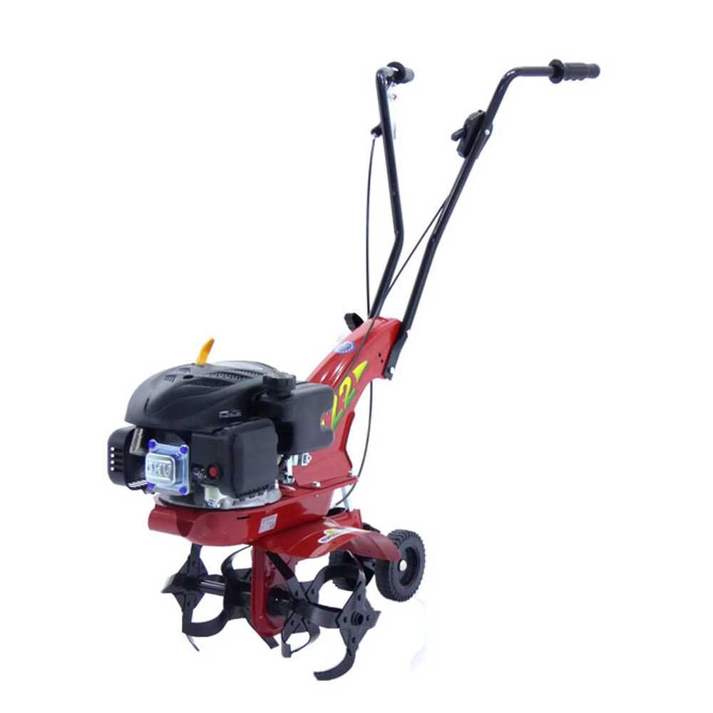 Eurosystems Z2 Motorhacke/Gartenfräse mit Loncin 123 ccm 4-Takt-Benzinmotor