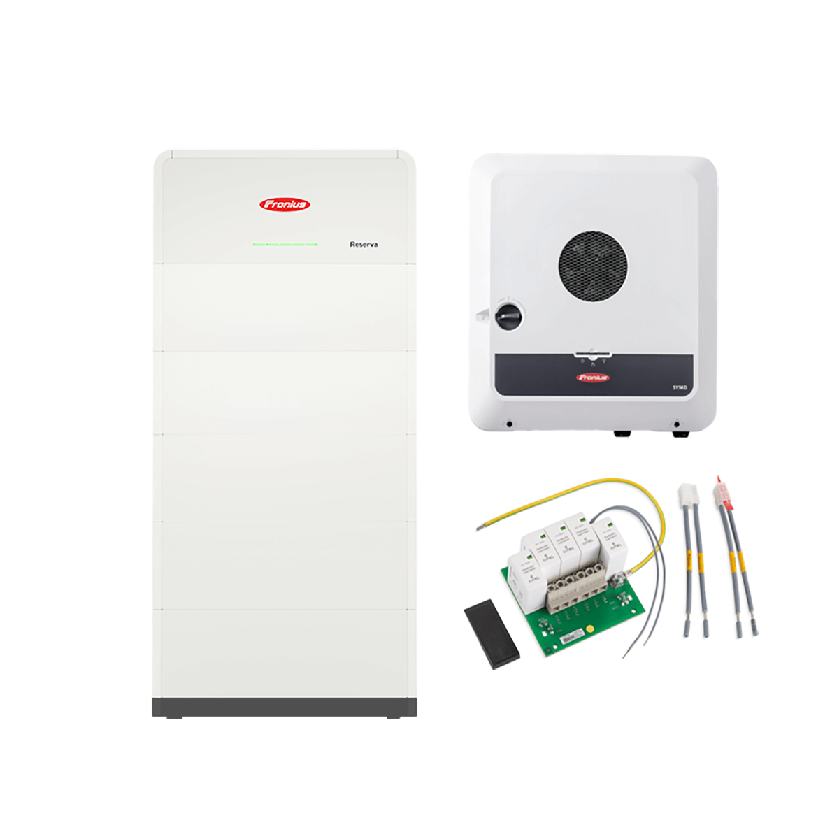 Fronius Symo GEN24 10.0 Plus Bundle mit Reserva 15.8 und DC-Überspannungsschutz