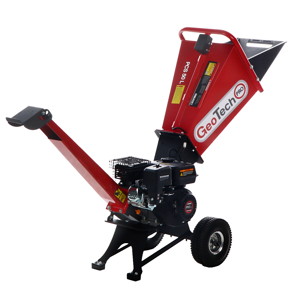 GeoTech Pro PCS 50 L – Benzin-Häcksler mit Loncin-Motor 6.5 PS