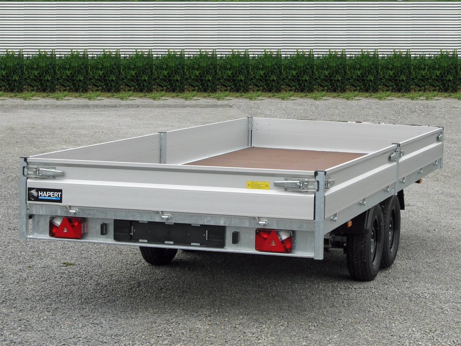 Hapert Azure H-2 – Hochlader-Anhänger 3.500 kg mit Parabelfederung – Bild 4
