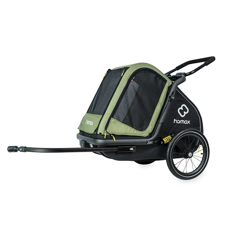 Hamax Pluto M Hundeanhänger für Fahrrad