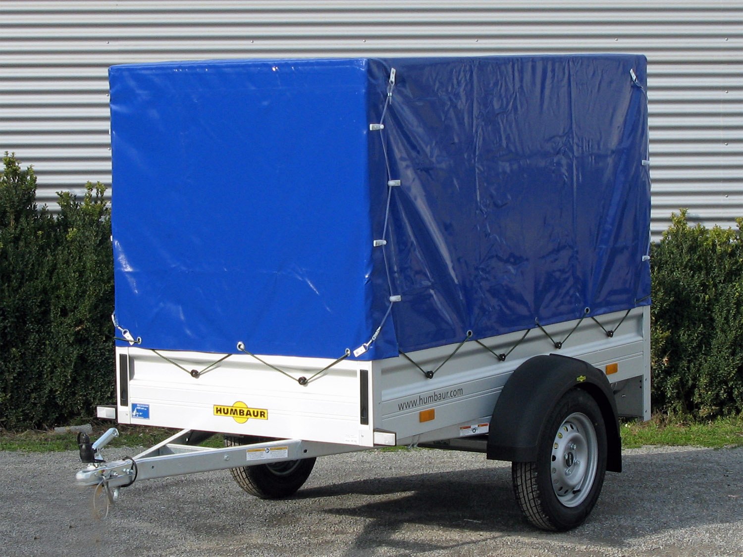 Humbaur HA752111 KV – Kastenanhänger mit Planenaufbau, 1.300 mm