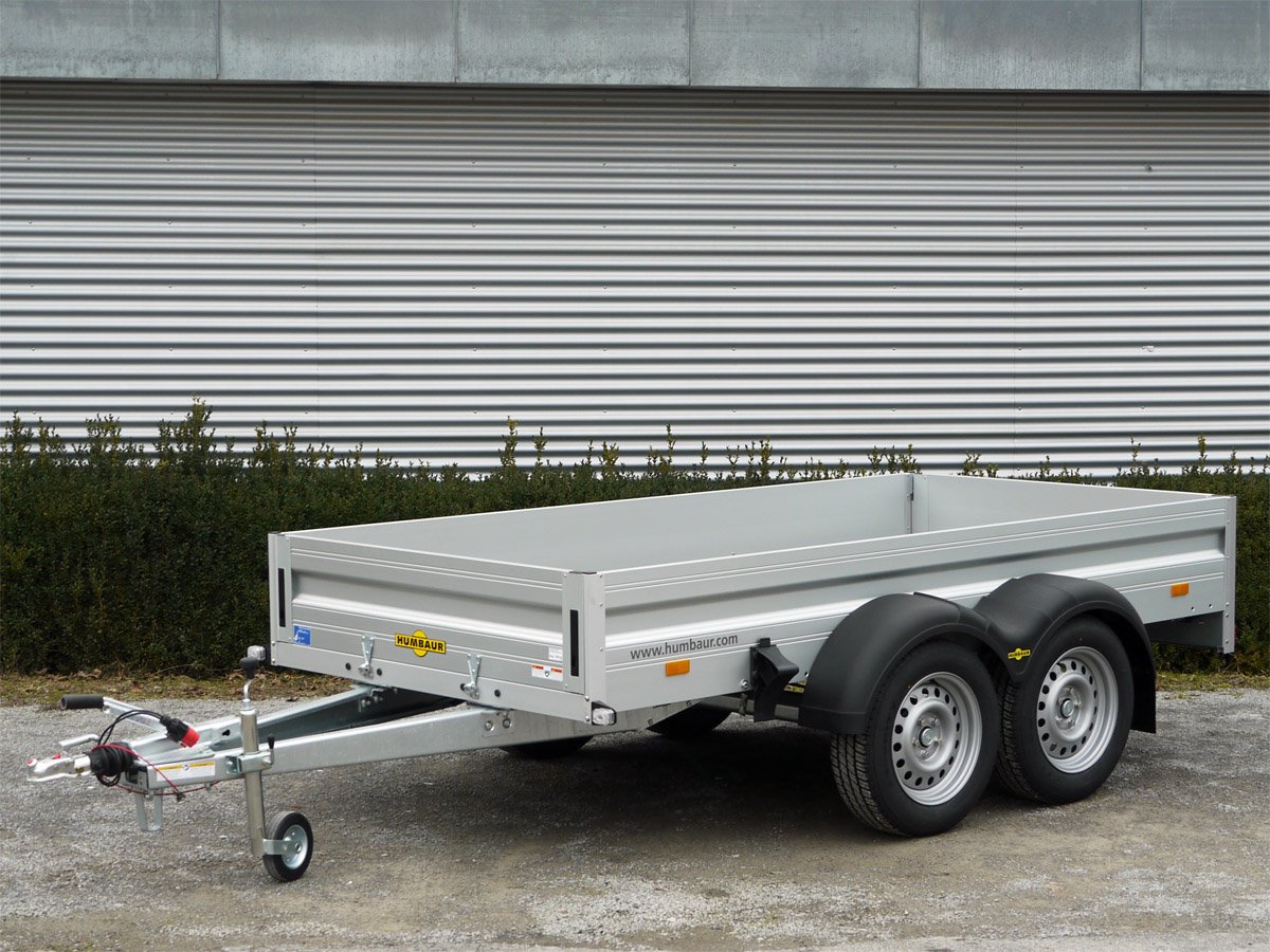 Humbaur HA253015 – Anhänger mit Ladehöhe 550 mm, 195/65R15