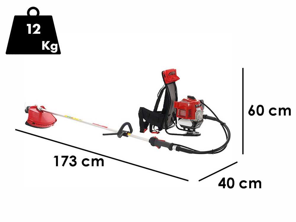 Kawasaki TJ 53 E ZP professionelle rücktragbare Motorsense – Bild 2