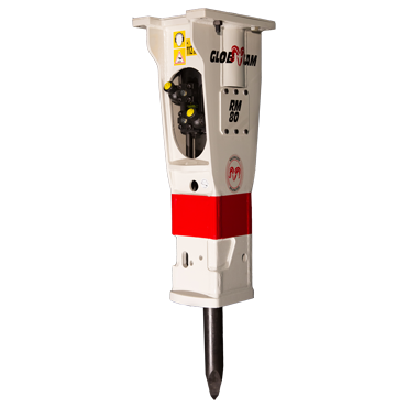 GLOBRAM RM 75 Made by Indeco | Hydraulikhammer 365 kg