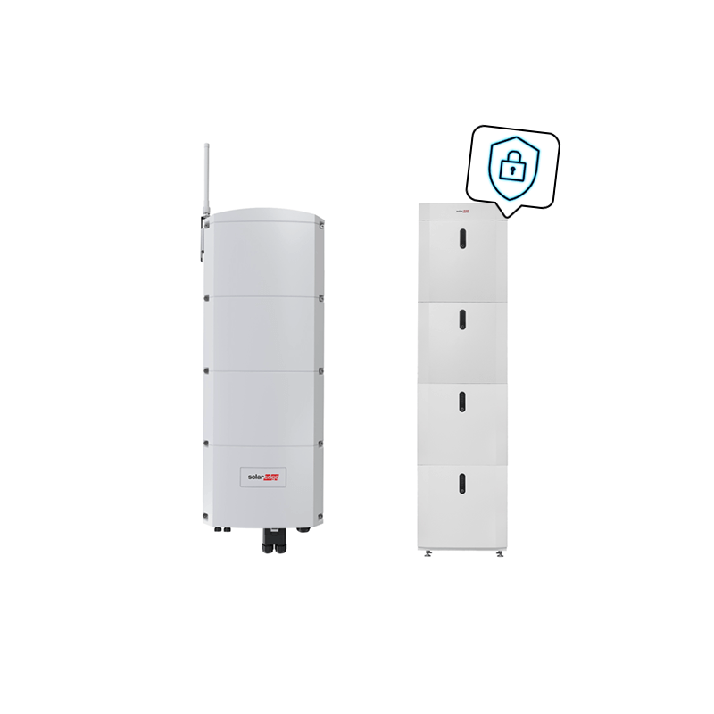 SolarEdge Home Set mit SE10K-RWB48 und 19,4 kWh, Meter/Backup frei wählbar