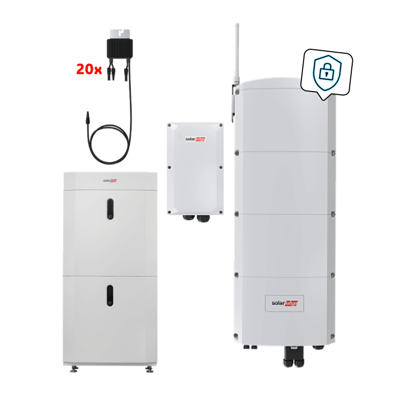 SolarEdge Single-Kit Backup mit 8 kW und 9,7 kWh