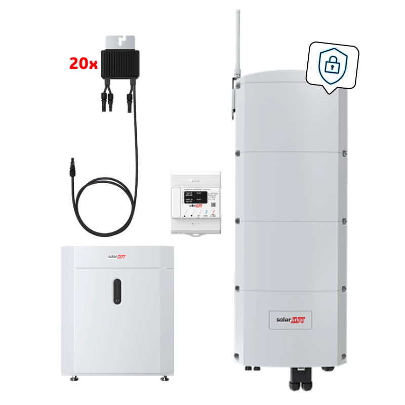 SolarEdge Single Kit 8 kW mit 4,85 kWh im Bundle