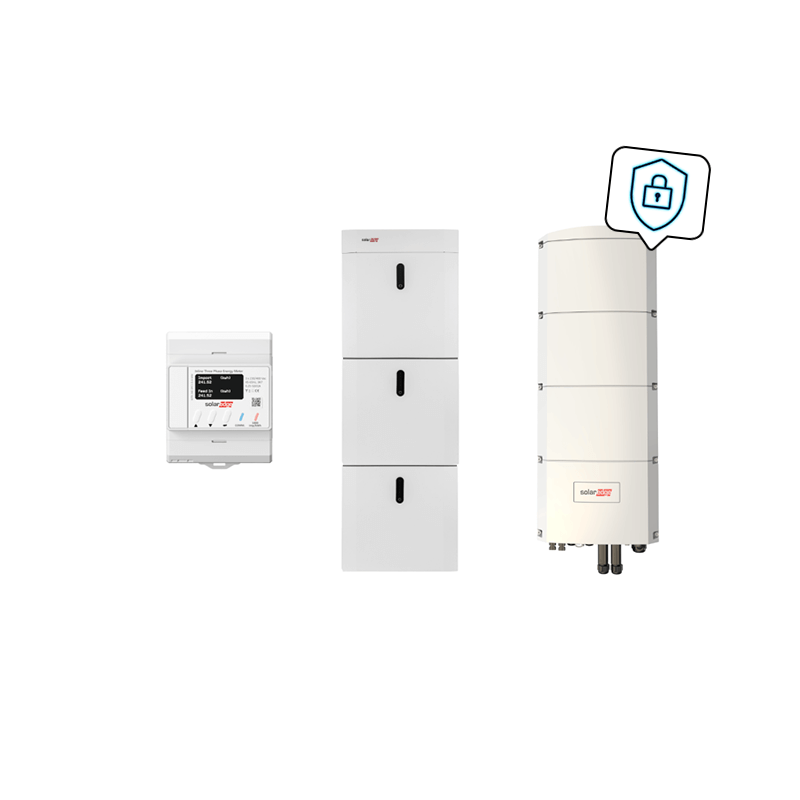 SolarEdge Home Set mit SE10K-RWB48 und 14,55 kWh