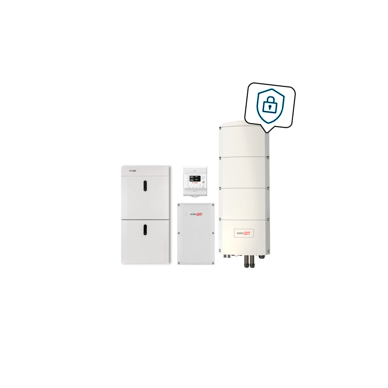 SolarEdge Home Ersatzstrom-Paket mit SE10K-RWB48 und 9,7 kWh