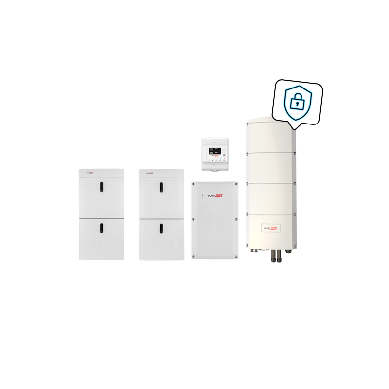 SolarEdge Home Ersatzstrom-Paket mit SE10K-RWB48 und 19,4 kWh