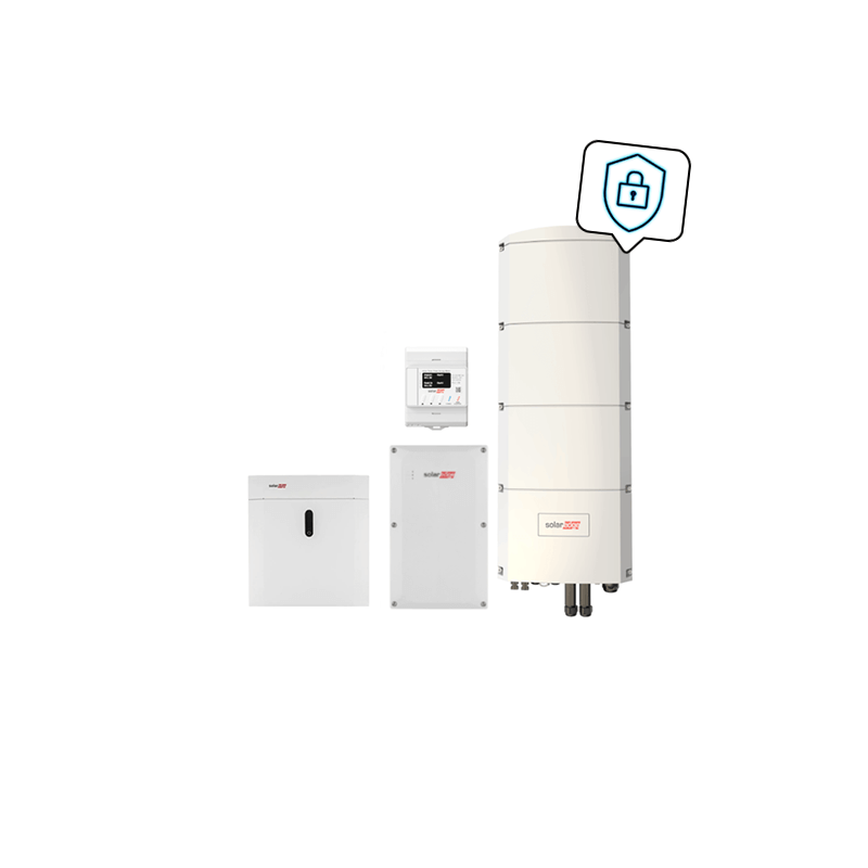 SolarEdge Home Ersatzstrom-Set mit SE8K-RWB48 und 4,85 kWh