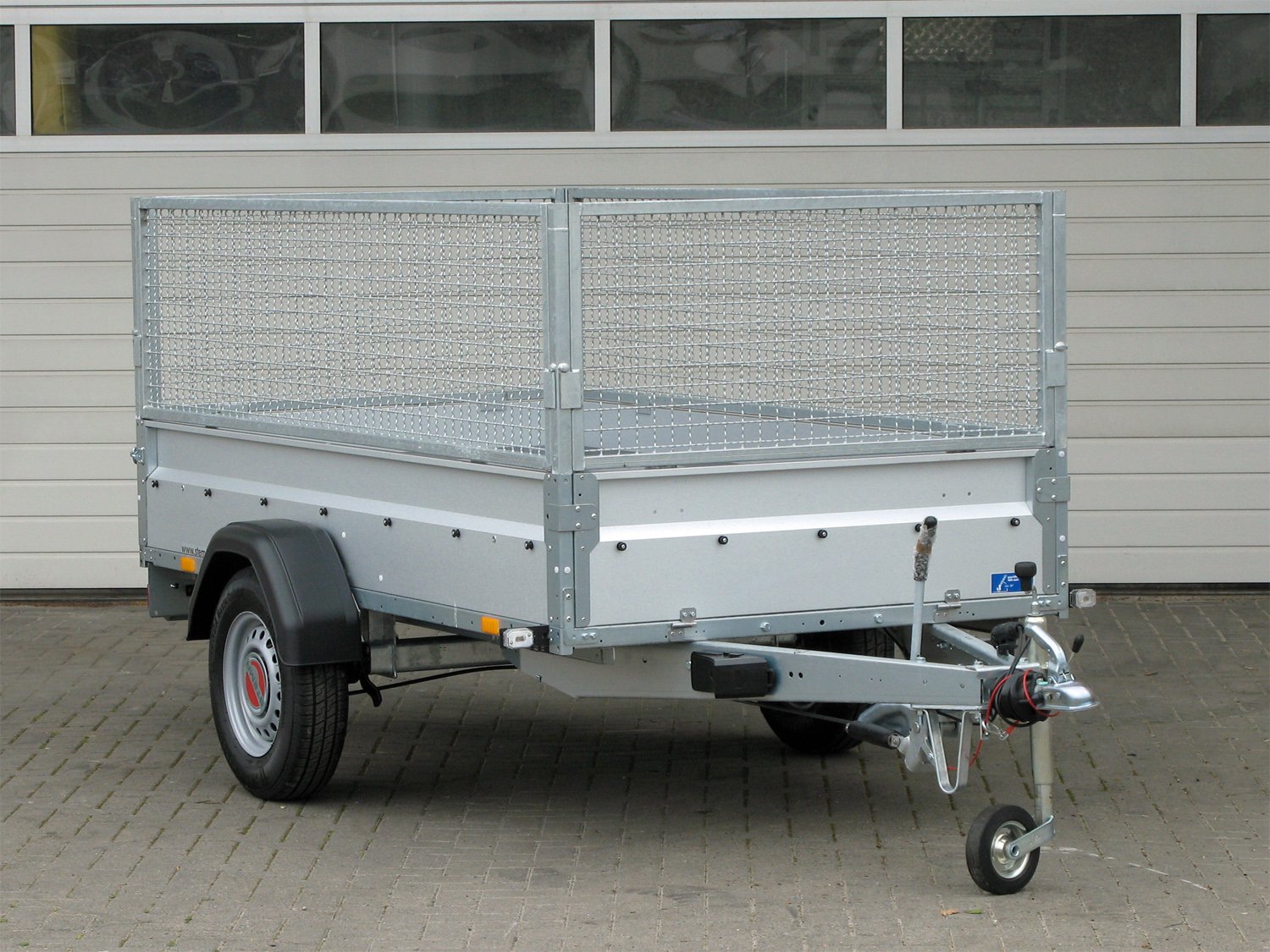 STEMA STL 1300 O2 13-25-13.1 Anhänger mit 600 mm Gitteraufsatz und COC