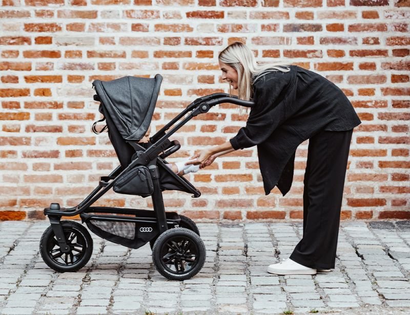 tfk mono3 AUDI Kombi-Kinderwagen mit Luftrad-Set