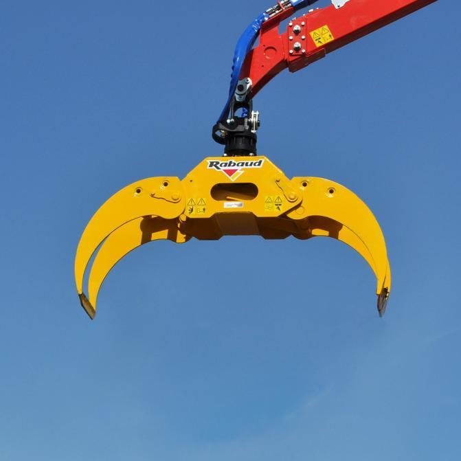 RABAUD XYLOGRIP 230 – Forstgreifer für Bagger 4,5 – 14,0 to.