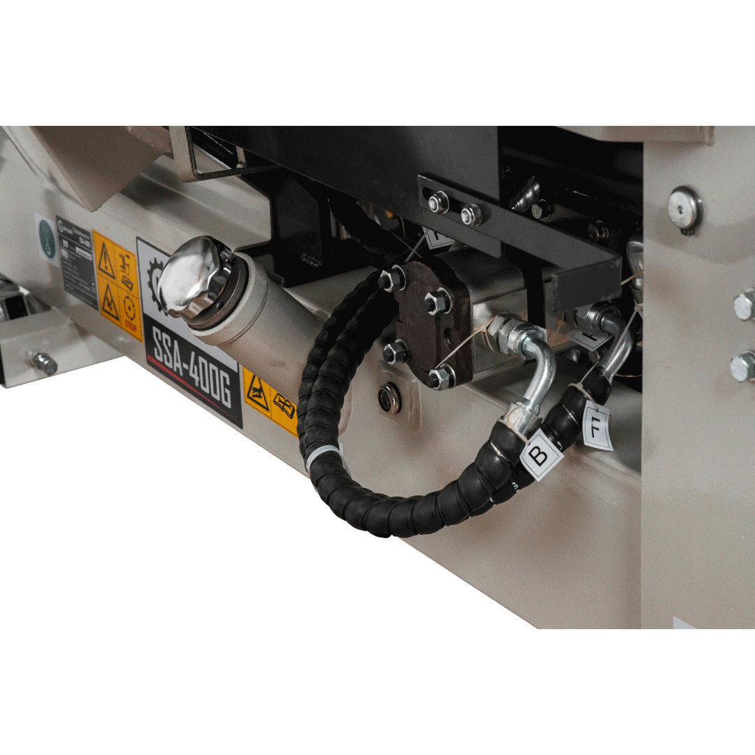 LUMAG SSA400G | Benzin-Sägespaltmaschine mit Förderband – Bild 4